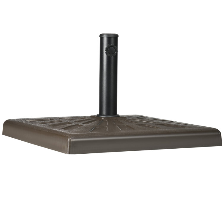 Arlmont & Co. Mehkai Resin Free Standing Umbrella Base Wayfair Canada